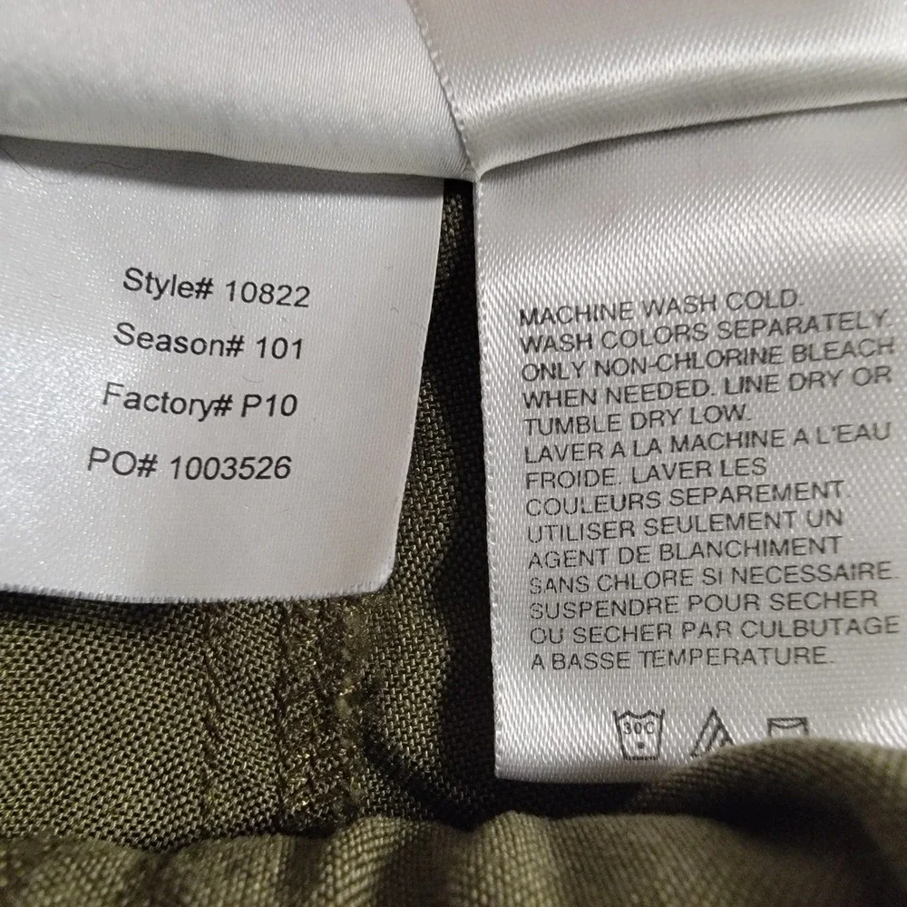 The North Face Cordura Supplex Shorts Mens 36 Olive Y2K Hiking Outdoor 10822